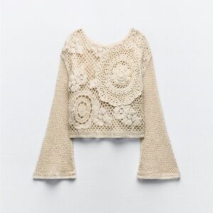 Zara Crotchet Top